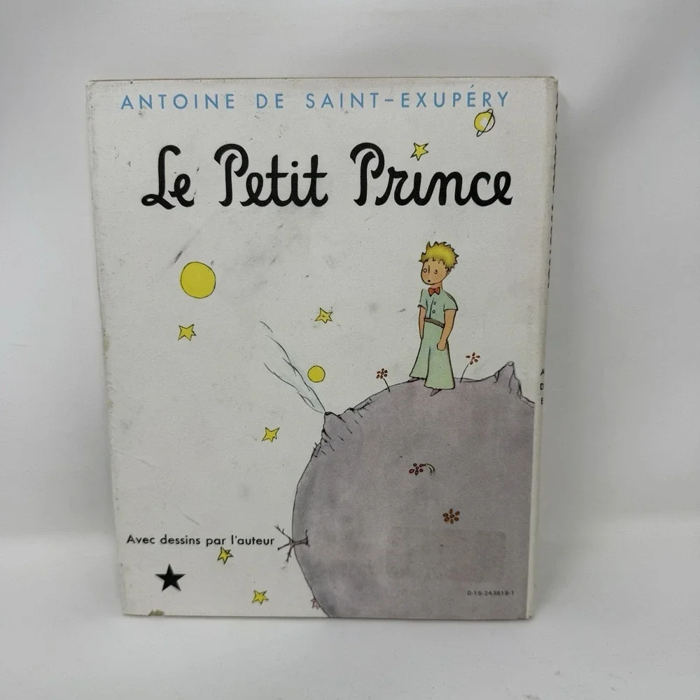 Le Petit Prince/Antoine de Saint-Exupery ~ Vintage 1971 HCDJ ~ Written in French
